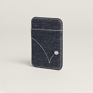 HERMES カードホルダー MagSafe Card holder ネイビー 直営店 Stall Number